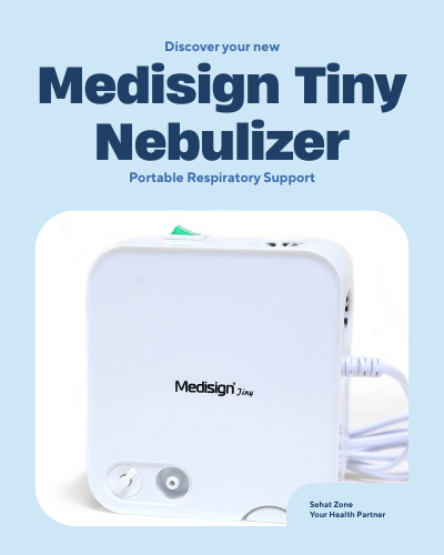 Medisign Tiny Nebulizer – Portable Compact Respiratory Inhalation Device